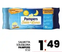 Despar Salvietta sole&luna PAMPERS offerta