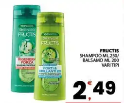 Despar Fructis shampoo/ balsamo offerta