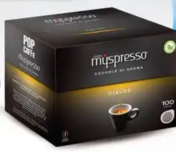 Despar Caffè pop myspresso cialde offerta