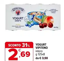 Iperal Yogurt VIPITENO offerta