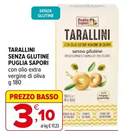 Iperal Tarallini senza glutine PUGLIA SAPORI offerta