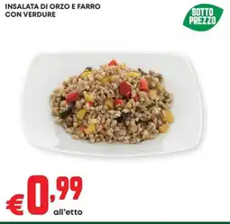 Pam Insalata di orzo e farro con verdure offerta