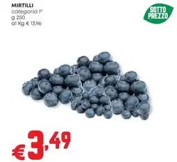 Pam Mirtilli offerta