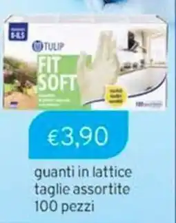 Sirene Blu TULIP guanti in lattice offerta