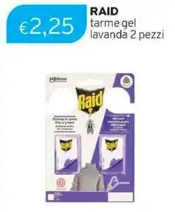 Sirene Blu RAID tarme gel lavanda 2 pezzi offerta