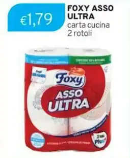 Sirene Blu FOXY ASSO ULTRA carta cucina 2 rotoli offerta