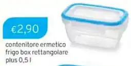 Sirene Blu GIO STYLE contenitore ermetico frigo box rettangolare plus offerta