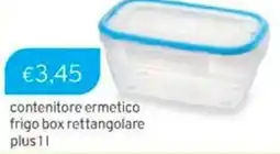 Sirene Blu GIO STYLE contenitore ermetico frigo box rettangolare plus offerta