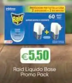 Sirene Blu Raid Liquido Base Promo Pack offerta