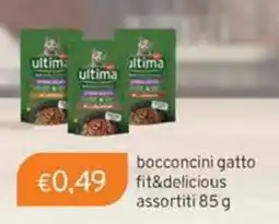 Sirene Blu ultima bocconcini gatto fit&delicious offerta