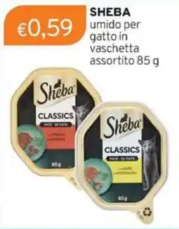 Sirene Blu SHEBA umido per gatto in vaschetta offerta