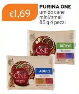 Sirene Blu PURINA ONE umido cane mini/small offerta