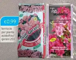 Sirene Blu terriccio per piante acidolfile/ gerani offerta