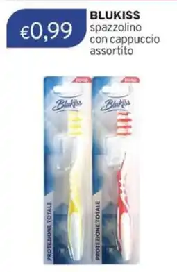 Sirene Blu BLUKISS spazzolino con cappuccio offerta