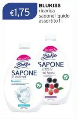 Sirene Blu BLUKISS ricarica sapone liquido offerta