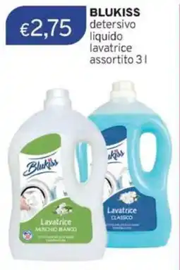 Sirene Blu BLUKISS detersivo liquido lavatrice offerta