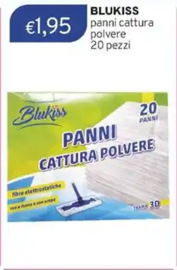 Sirene Blu BLUKISS panni cattura polvere 20 pezzi offerta