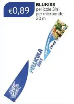 Sirene Blu BLUKISS pellicola 3in1 per microonde 20 m offerta