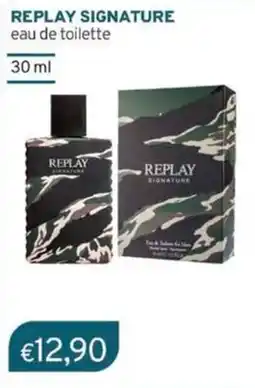 Sirene Blu REPLAY SIGNATURE eau de toilette offerta