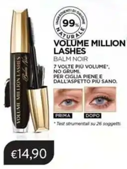 Sirene Blu L'oréal paris volume million lashes offerta