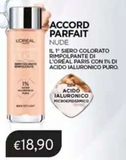 Sirene Blu L'oréal paris accord parfait offerta