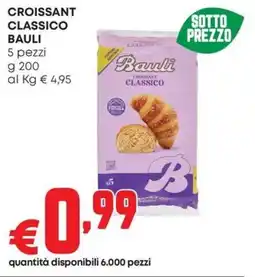 Pam Croissant classico BAULI offerta