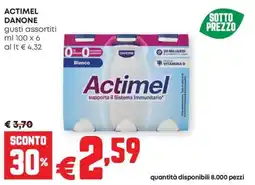 Pam Actimel DANONE offerta