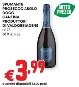 Pam Spumante prosecco asolo docg cantina produttori di valdobbiadene offerta