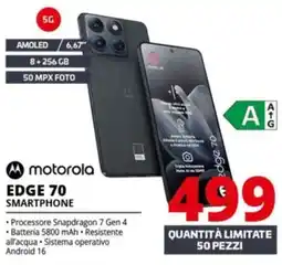 Comet motorola EDGE 70 SMARTPHONE offerta