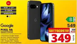 Comet Google PIXEL 9A SMARTPHONE offerta