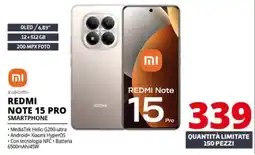 Comet xiaomi REDMI NOTE 15 PRO SMARTPHONE offerta