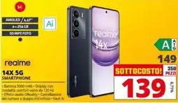 Comet realme 14X 5G SMARTPHONE offerta