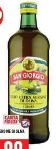 Iperfamily San giorgio olio extra vergine di oliva offerta