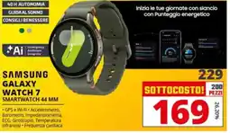 Comet SAMSUNG GALAXY WATCH 7 SMARTWATCH 44 MM offerta