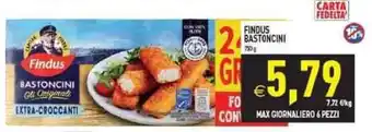 Iperfamily Findus bastoncini offerta