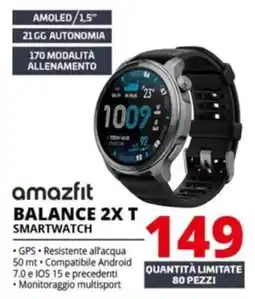 Comet amazfit BALANCE 2X T SMARTWATCH offerta