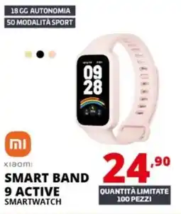 Comet xiaomi SMART BAND 9 ACTIVE SMARTWATCH offerta