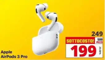Comet Apple AirPods 3 Pro offerta