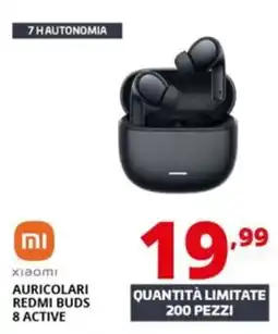 Comet Xiaomi auricolari redmi buds 8 active offerta