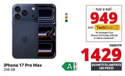 Comet iPhone 17 Pro Max offerta