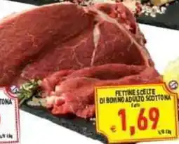Iperfamily Fettine scelte di bovino adulto scottona offerta