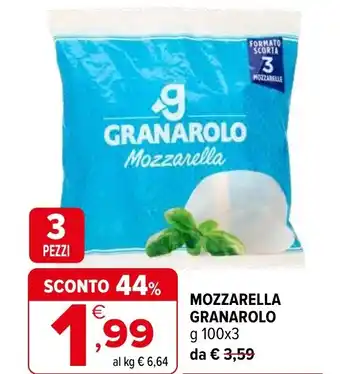 Iperal Mozzarella GRANAROLO offerta