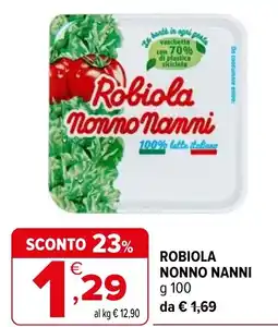 Iperal Robiola NONNO NANNI offerta