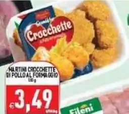 Iperfamily Martini crocchette di pollo al formaggio offerta