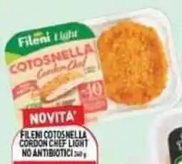 Iperfamily Fileni cotosnella cordon chef light no antibiotici offerta