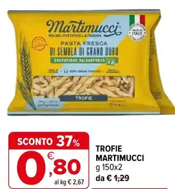 Iperal Trofie MARTIMUCCI offerta
