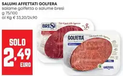Pam Salumi affettati GOLFERA offerta