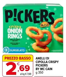 Iperal Anelli di cipolla crispy pickers by MC CAIN offerta