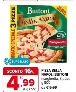 Iperal Pizza bella napoli BUITONI offerta