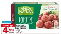 Iperal Polpettine carne bovina AMICA NATURA offerta